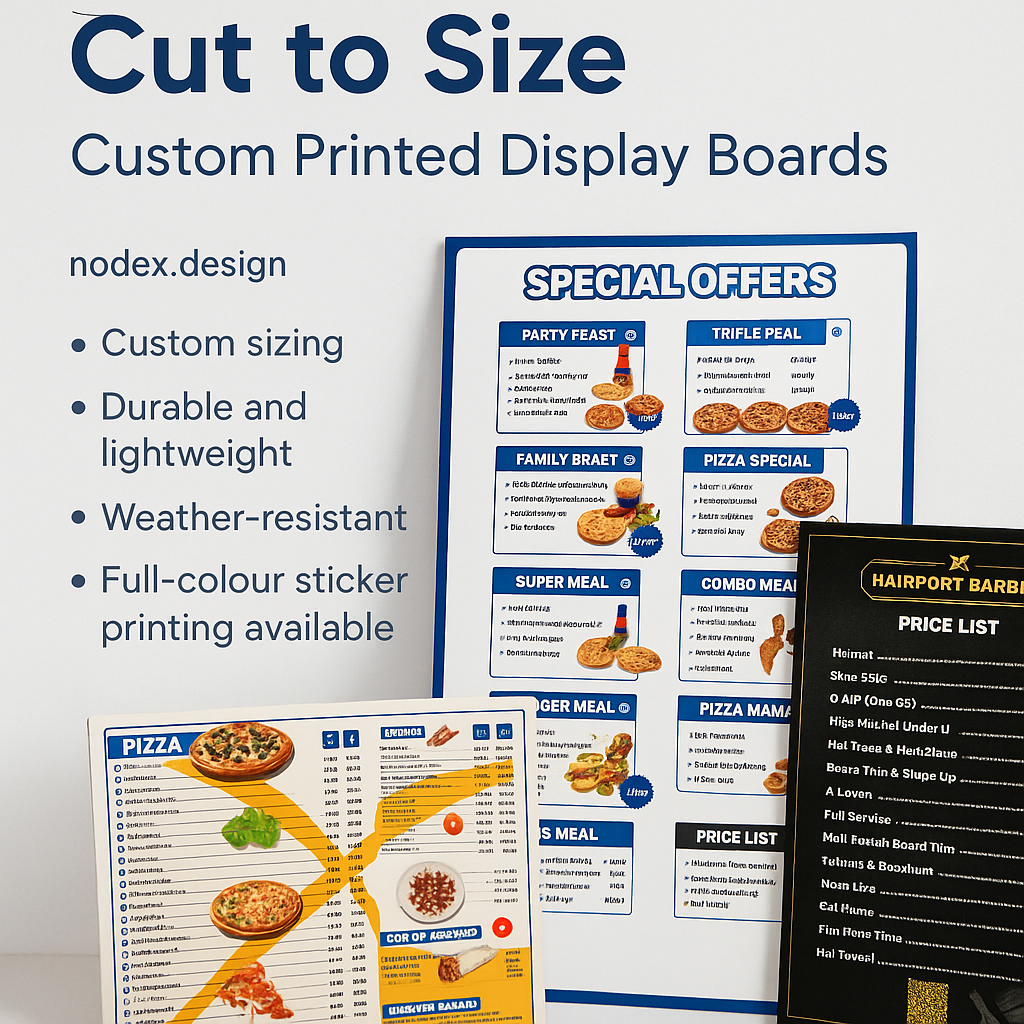 Foamex Cut To Size 3 mm